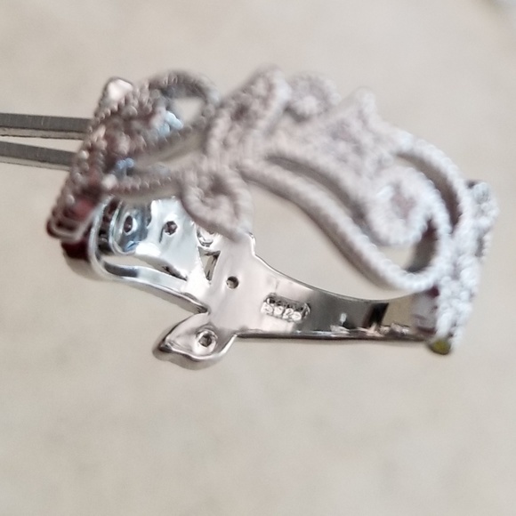 Scroll Design Sterling Ring - Picture 4 of 6